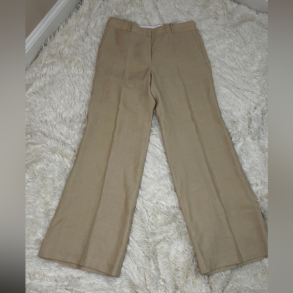 Beautifl NWT Ann Taylor Elegant Beige Women's Pantsuit - Picture 7 of 13